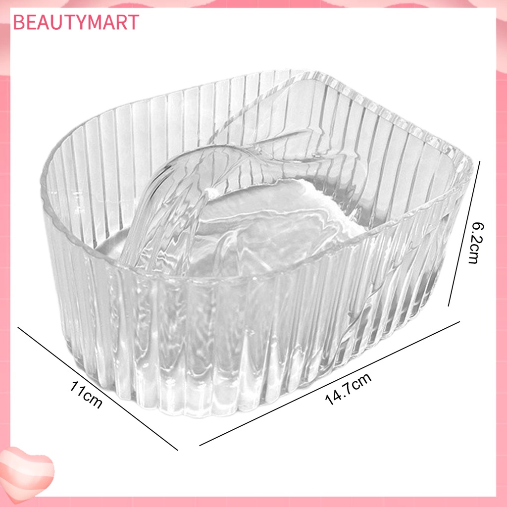 Tô Ngâm Móng Tay Bằng Acrylic Trong Suốt Tái Sử Dụng Được Tiện Lợi