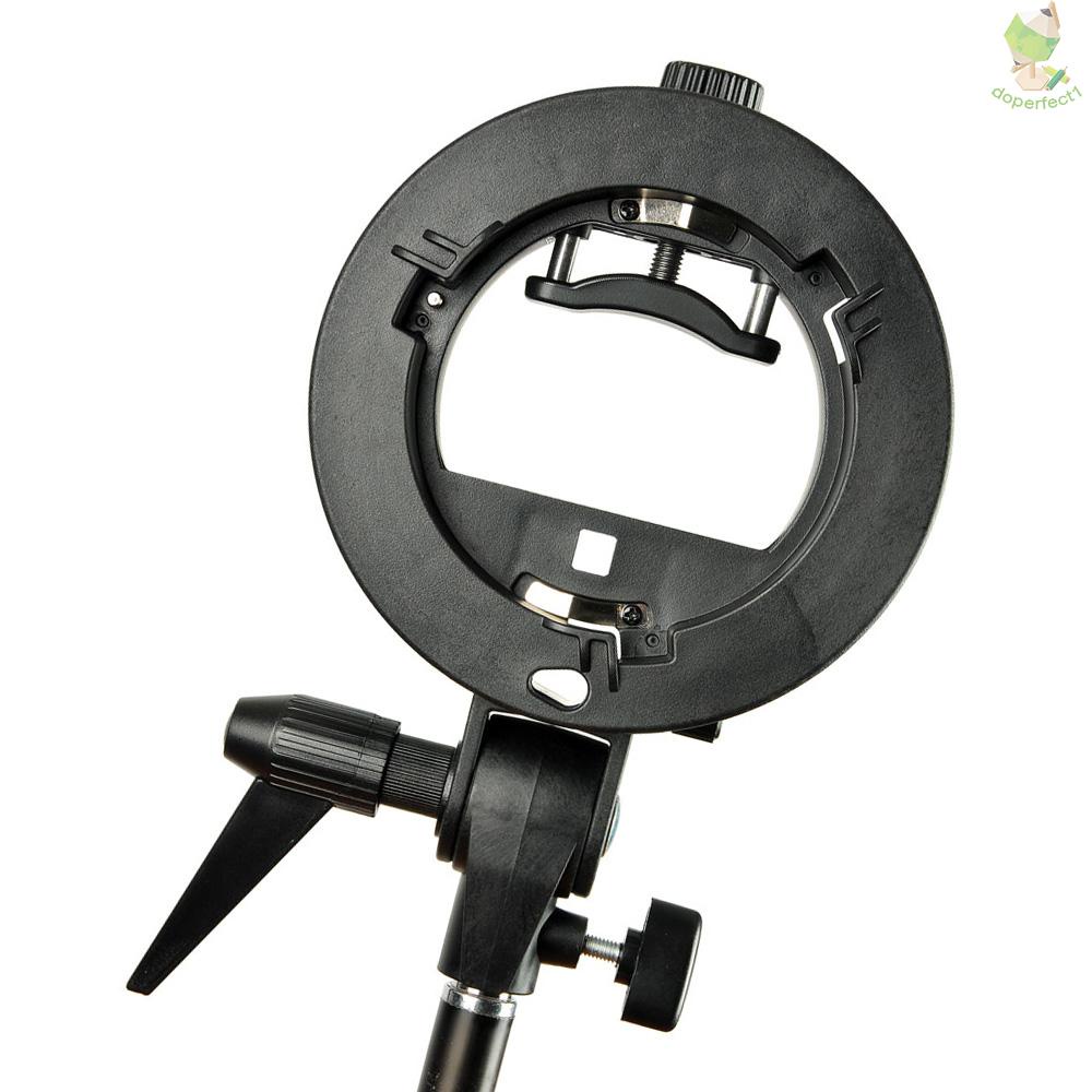 S-Type Bracket Bowens Mount Holder for Speedlite Flash Snoot Softbox   Came-6.5