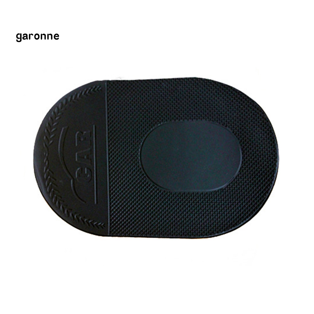 Giá Đỡ Điện Thoại / GPS Hình Oval Bằng Silicon Chống Trượt Tiện Dụng Cho Xe Hơi