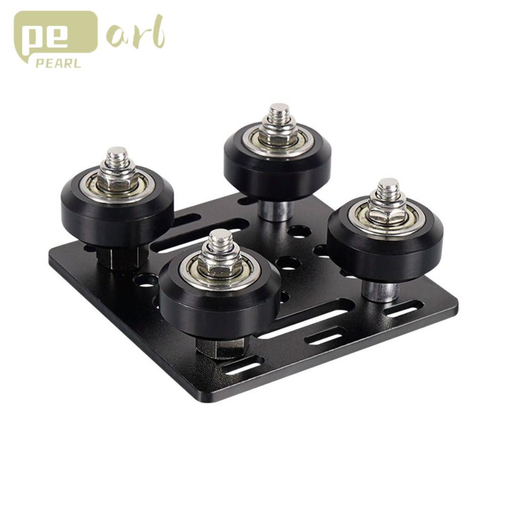 .Bánh Xe CNC Kèm Tấm Nhôm Phụ Kiện Cho Máy In 3D DIY 2020