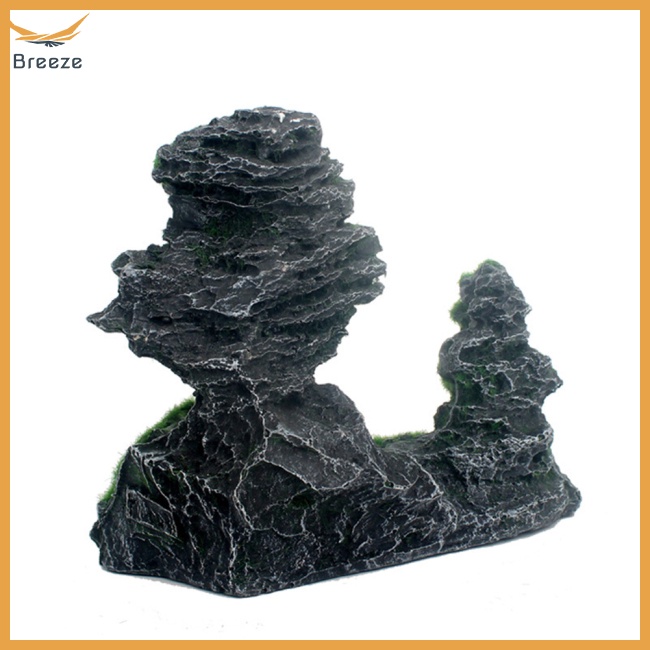 Hòn Non Bộ Nhân Tạo Bằng Nhựa Resin Trang Trí Bể Cá