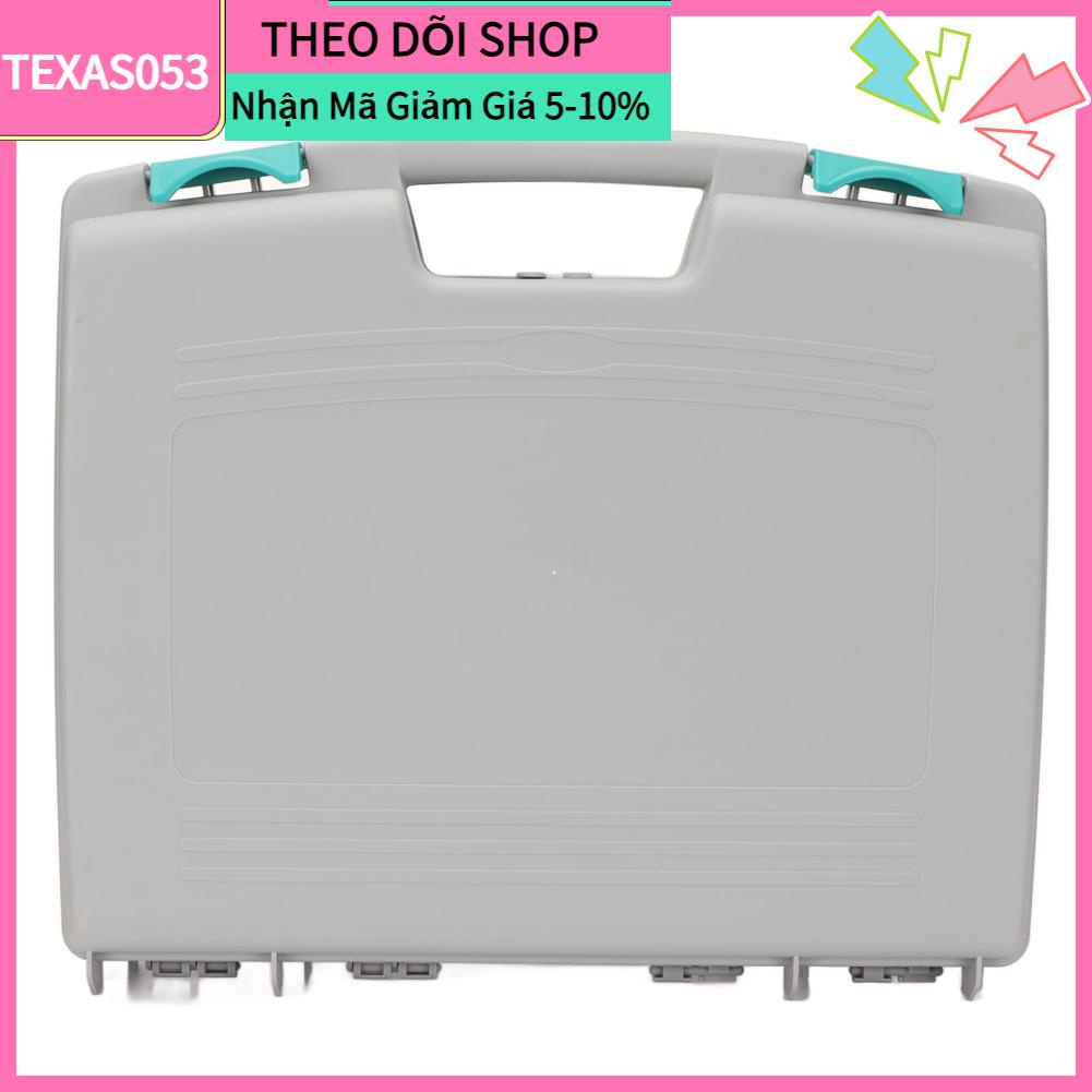 Texas053 Hộp Đựng Dụng Cụ Làm Đẹp Trọng Lượng Nhẹ Di Động Salon Mỹ Phẩm Nhựa Cao Cấp Du Lịch