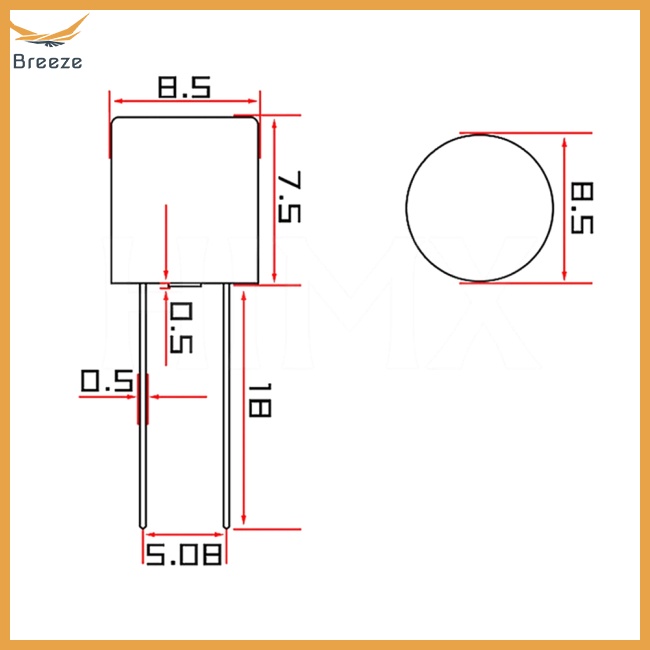 Set 240 Cầu Chì Micro Hình Vuông 392 382 250v 0.5a-10a 24 Chuyên Dụng
