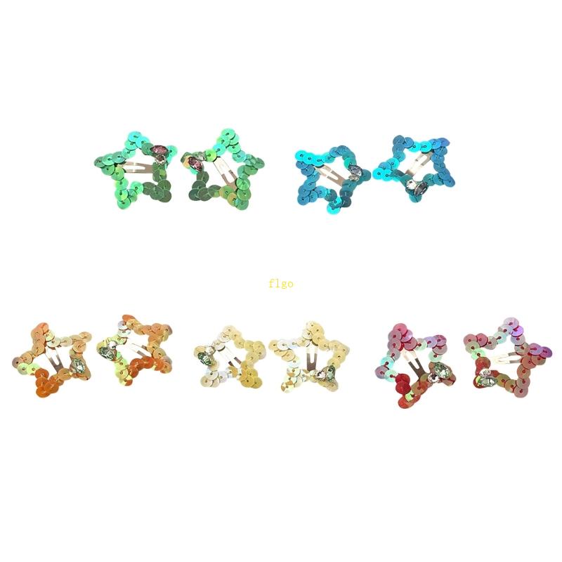 Kẹp Tóc Hình Ngôi Sao Lấp Lánh Bằng Hợp Kim Y2k Dành Cho Thanh Thiếu Niên