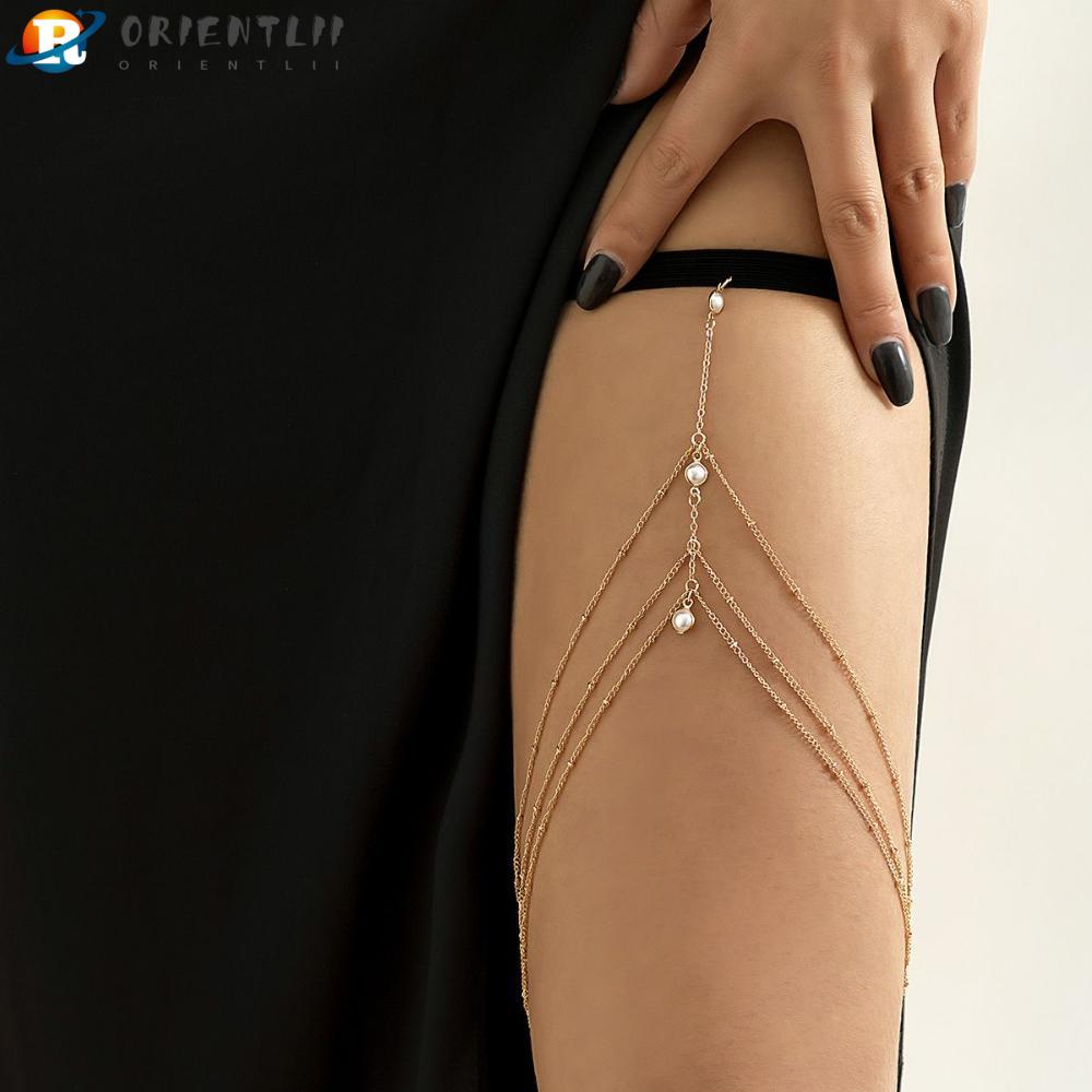 Dây Đeo Đùi Dạng Chuỗi Thời Trang Đi Biển Độc Đáo