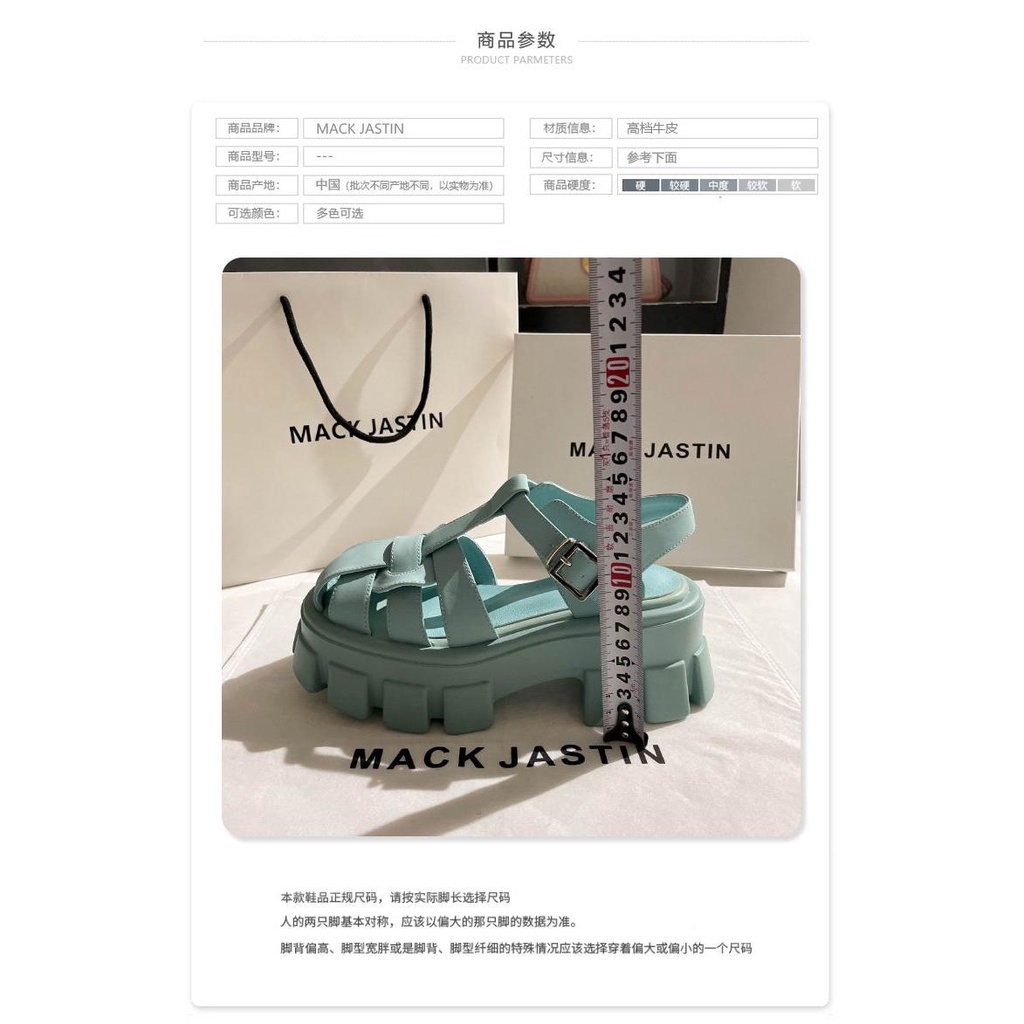 Giày Sandal Cao Gót Hở Ngón Phong Cách Thời Trang Roman Dành Cho Nữ