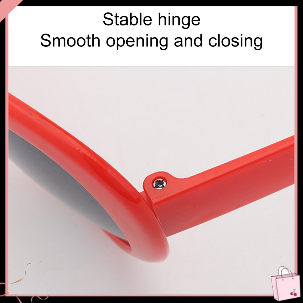 Kính Mát Hình Trái Tim Phản Quang Phong Cách Vintage Thời Trang Cho Nữ