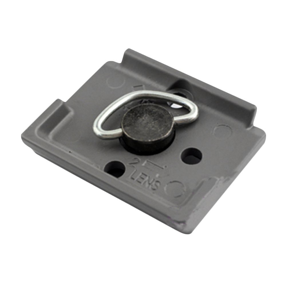Camera 323 Quick Release Clamp Adapter For Manfrotto 200Pl-14 Compat Plate 496Rc 498Rc2 804Rc2 Aluminum Alloy 3/8 1/4 [Q/15]