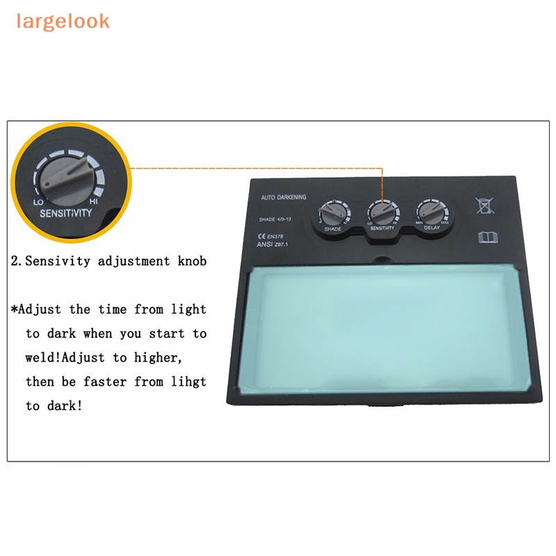 Kính Lọc Hiệu Ứng Tối Tự Động LI Dùng Cho Mũ Bảo Hiểm