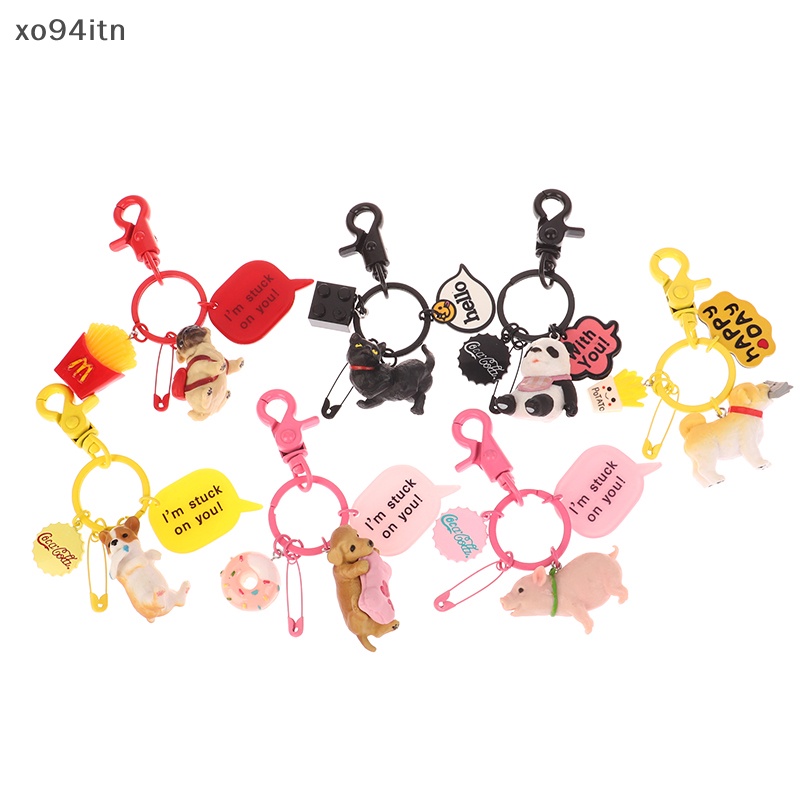 Móc Chìa Khóa Hình Chó Shiba Inu Dễ Thương