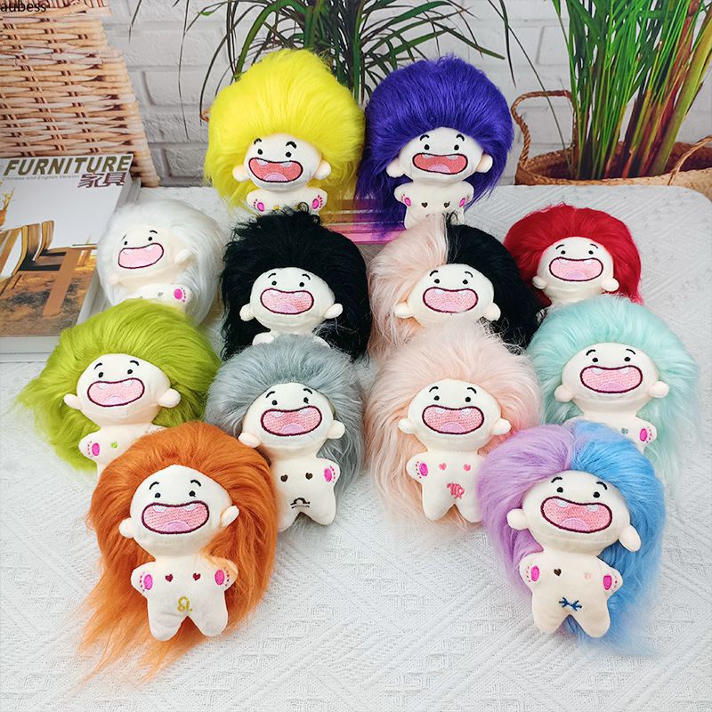 Sẵn Sàng 0Cm Dễ Thương Bông Búp Bê 12 Chòm Sao Sang Trọng Búp Bê Thiếu Điền Chất Lỏng Tóc Anime Mặt Mini Handmade Mặt Dây Chuyền Trẻ Em Của Quà Tặng Serein