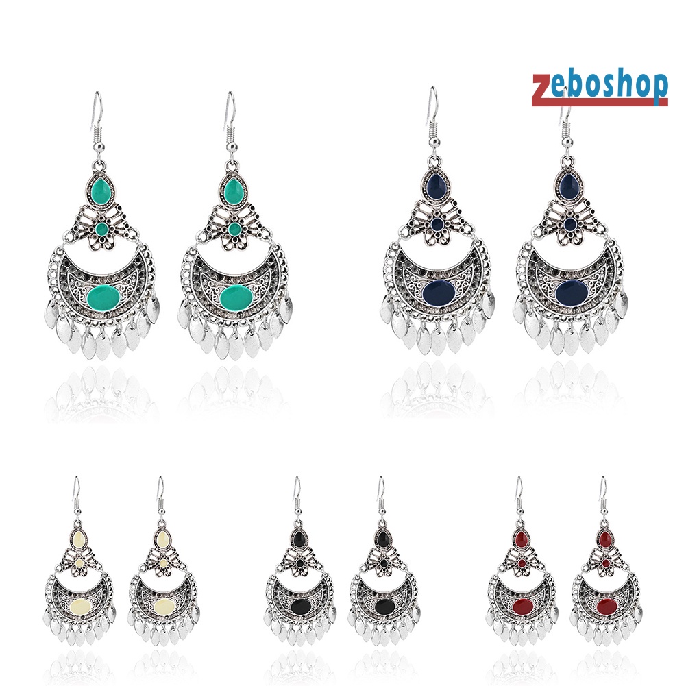 Đôi Bông Tai Dáng Dài Phong Cách Bohemia Thời Trang Cho Nữ