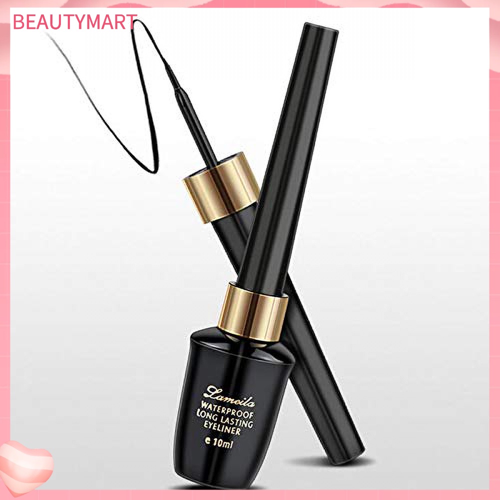 Bút Kẻ Mắt beautymart Màu Đen Dạng Lỏng Nhanh Khô Chống Thấm Nước Lâu Trôi Trang Điểm Làm Đẹp Cho Nữ