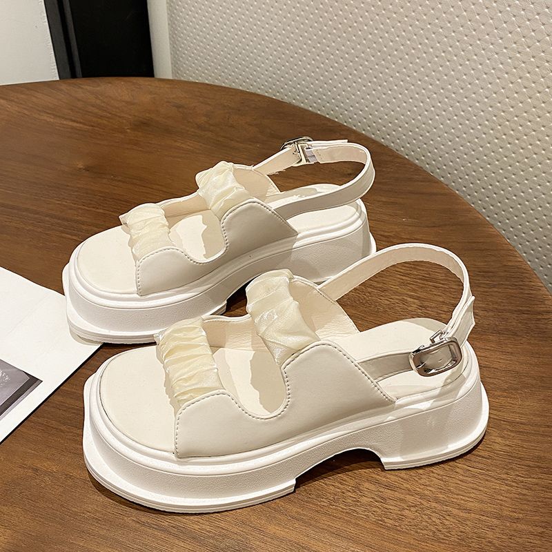 🔥có hàng sẵn🔥dép sandal nữ dép quai hậu Giày Sandal Đế Dày Chống Trượt Phong Cách Hàn Quốc Thời Trang Mùa Hè Mới 2023