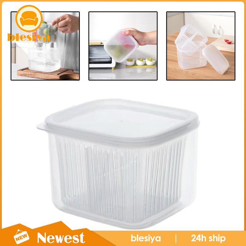 Hộp Đựng Thực Phẩm Trong Suốt Đa Năng Có Thể Tái Sử Dụng Cho Ngăn Kéo Nhà Bếp