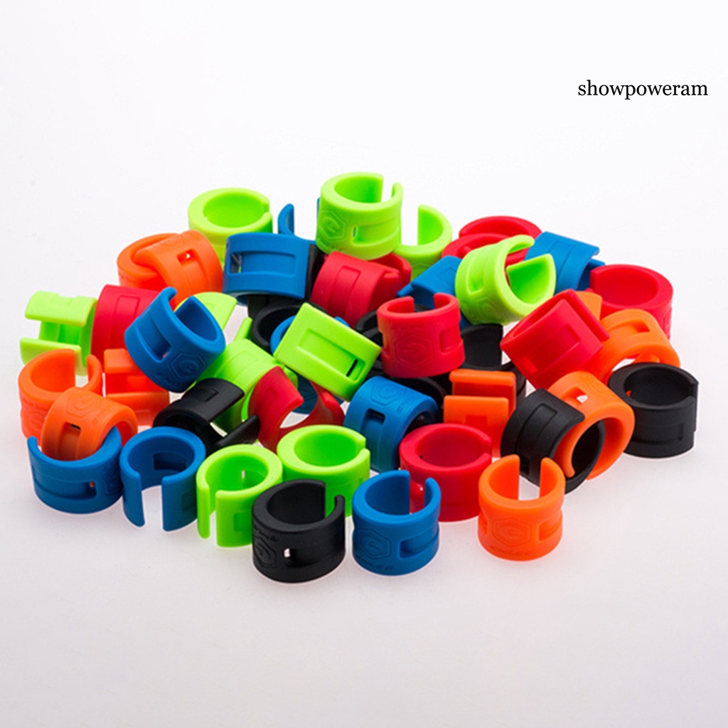 1 Bộ Phụ Kiện Bảo Vệ Dây Xích Xe Đạp Bằng Cao Su Chống Va Chạm Trọng Lượng Nhẹ Màu Sắc