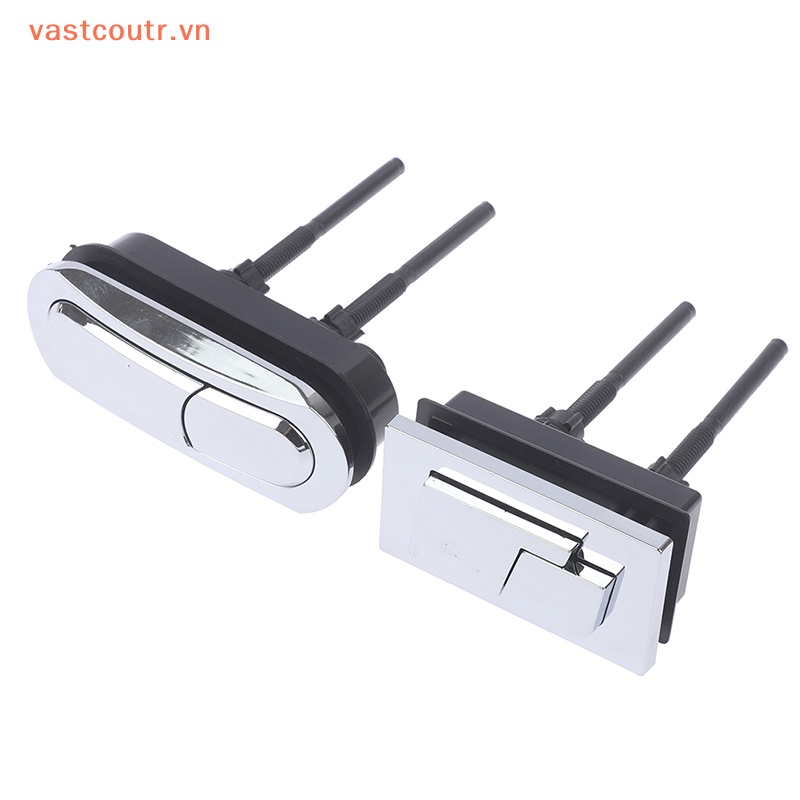 1 Nút Bấm Xả Bồn Cầu Hình Tròn / Vuông Tiện Dụng