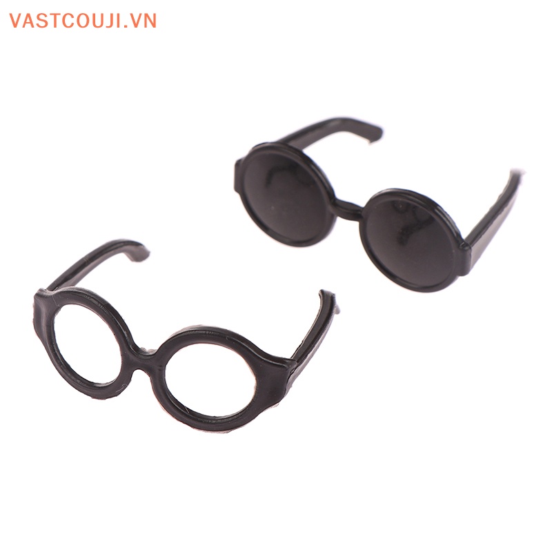 Set 20 Mắt Kính Mini Bằng Nhựa Cho Búp Bê 1: 6