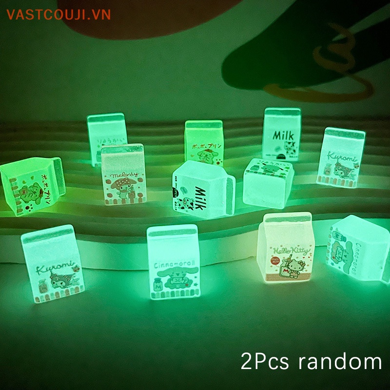 Bộ 2 Hộp Carton Sữa Huỳnh Quang Dùng Làm Trang Sức DIY
