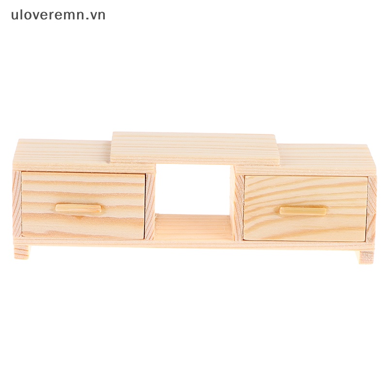 Mô Hình TV Đứng Để Bàn Trang Trí Nhà Búp Bê Tỉ Lệ 1: 12