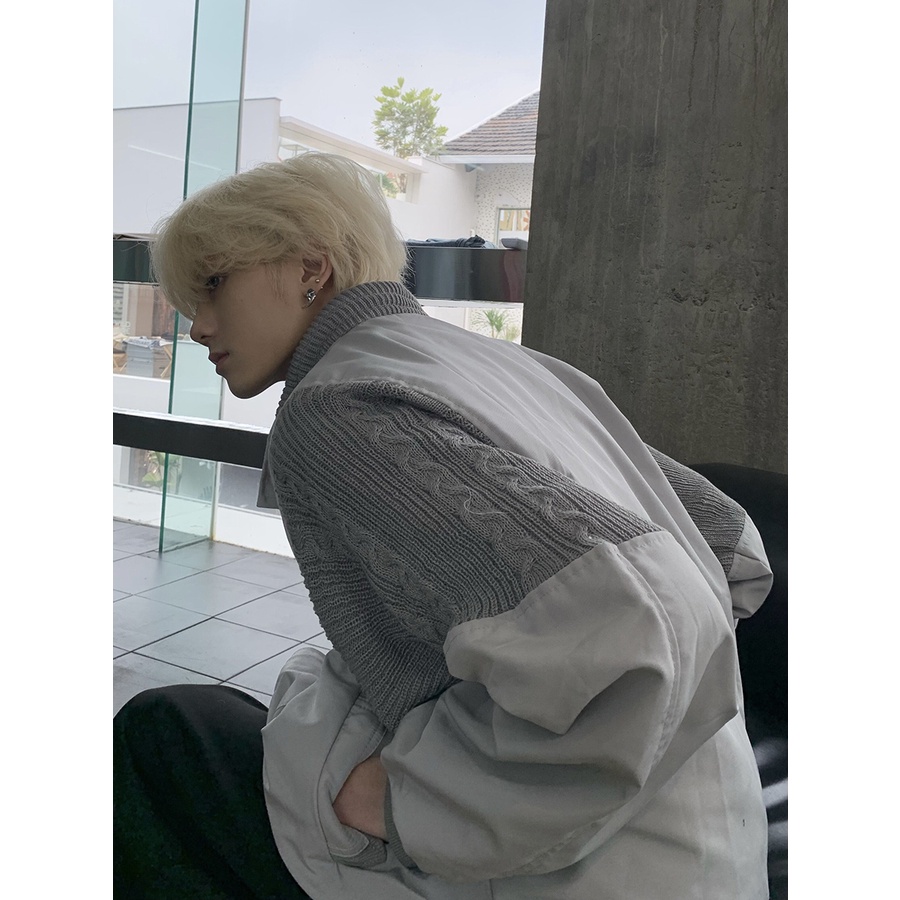 Áo Khoác K09sauce Phong Cách Retro Thời Trang Cao Cấp Cho Nam