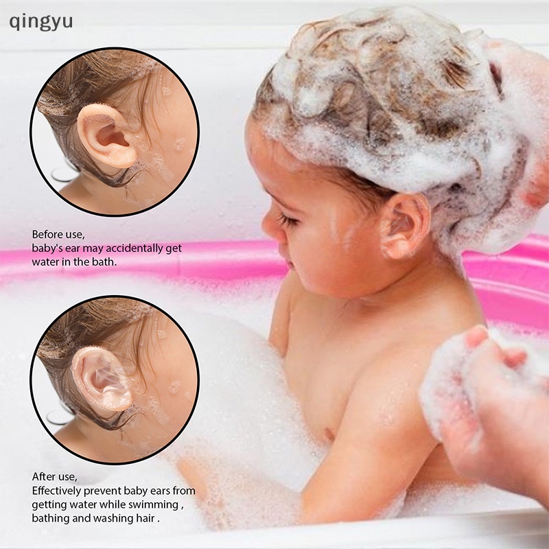 Set 30 Miếng Dán Tai Chống Thấm Nước Bảo Vệ Tai Khi Đi Bơi Dành Cho Bé