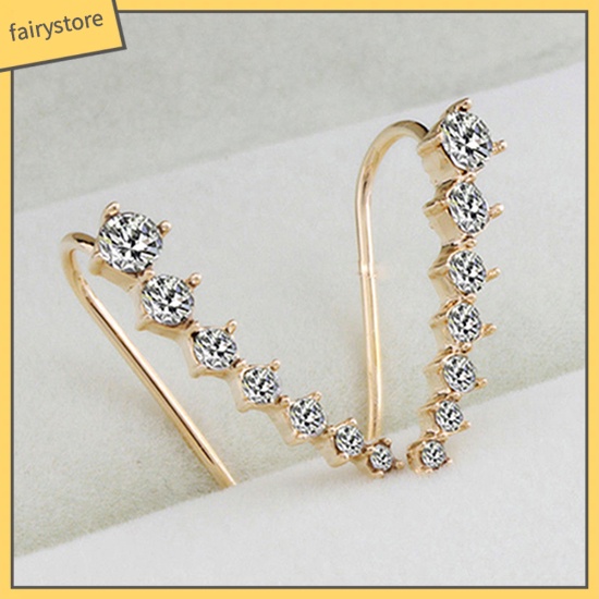 Khuyên Tai Đính Đá Zircon Thời Trang Cho Nữ