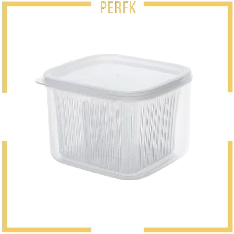 Hộp Đựng Thực Phẩm Trong Suốt Đa Năng Có Thể Tái Sử Dụng Cho Ngăn Kéo Nhà Bếp