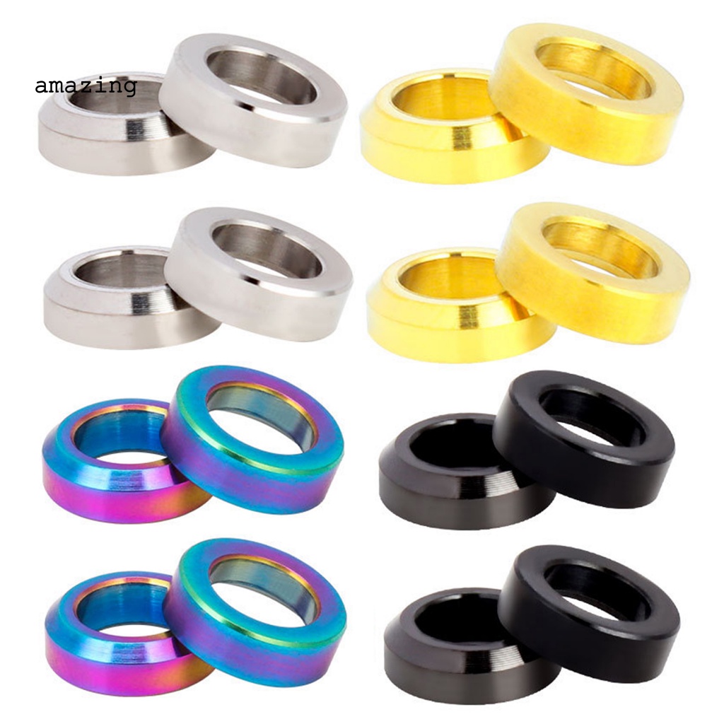 Set 4 Phụ Kiện Kẹp Phanh Cố Định Bằng Kim Loại Cứng Chống Mài Mòn Cho Xe Đạp Leo Núi