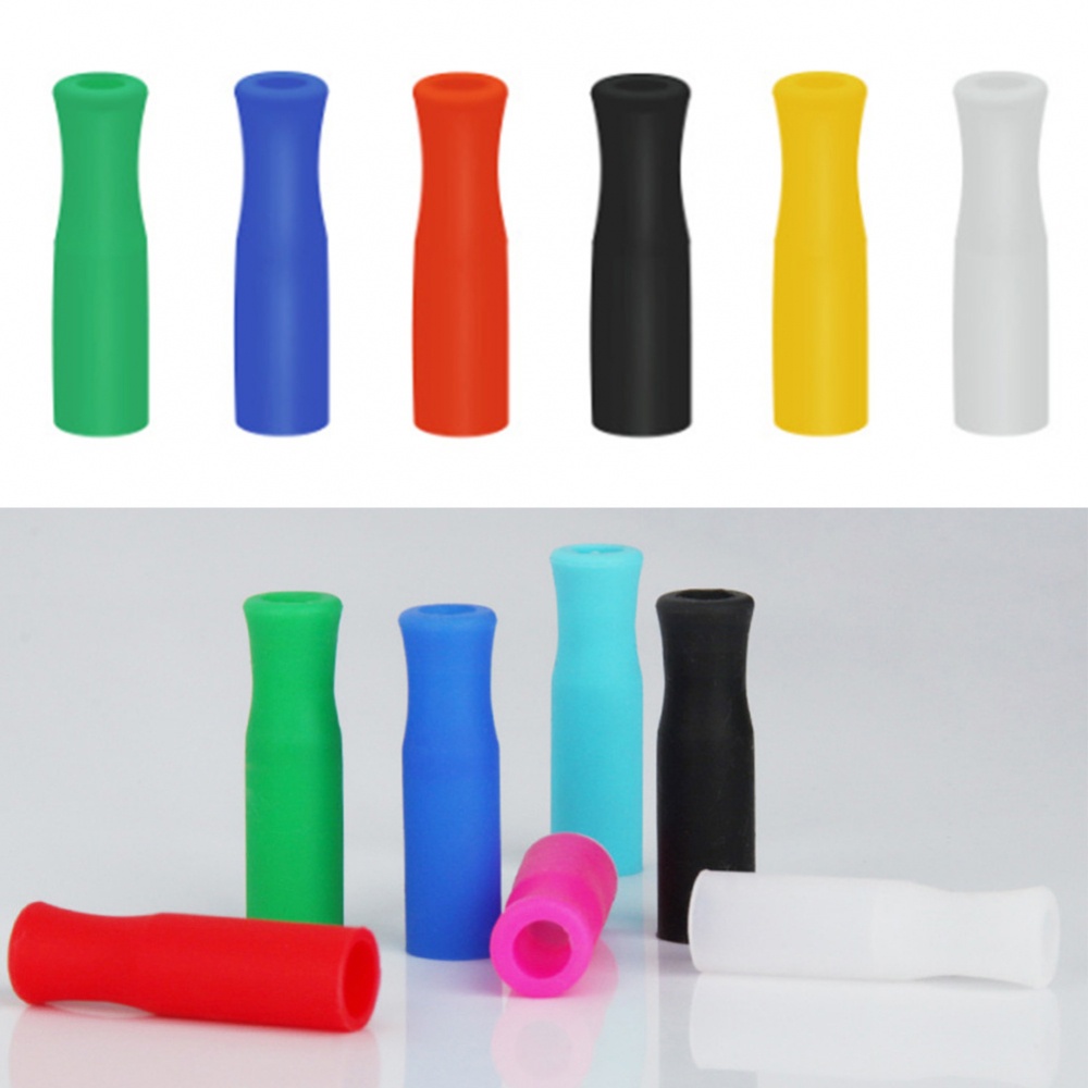 Nắp Đậy Ống Hút Bằng Silicone Và Thép Không Gỉ Chống Bỏng