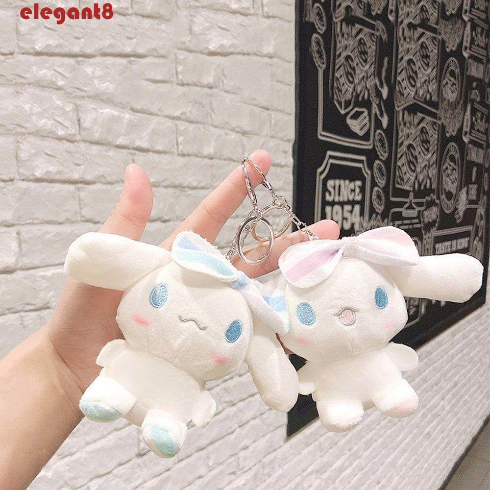 Móc Khóa Thỏ Nhồi Bông Hoạt Hình Nhật Bản Đáng Yêu