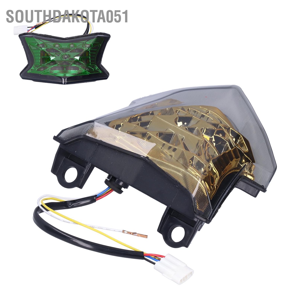 Southdakota051 Đèn LED Xe Máy Dây Tóc Hội Phía Sau Vị Trí Nhan Báo Sửa Đổi Phù Hợp Với KAWASAKI NINJA650 2017‑2019