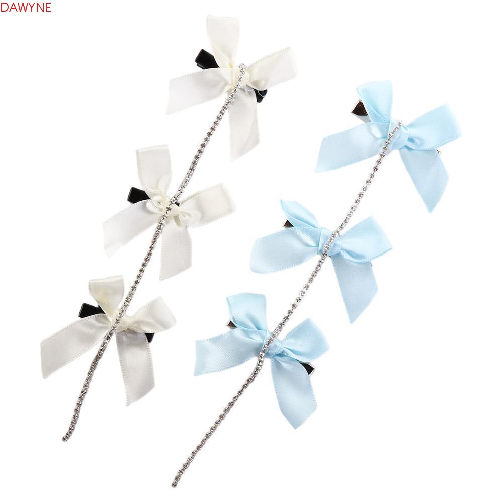 Nơ DWAYNE DWAYNE|Kẹp Tóc Nơ Tua Rua Lấp Lánh Thời Trang