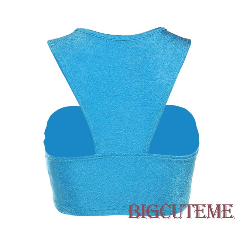 Áo Croptop Sát Nách Màu Sắc Thời Trang Mùa Hè Quyến Rũ Cho Nữ