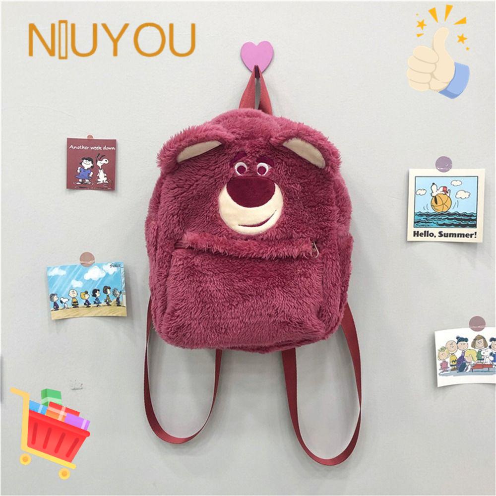 Ba Lô Đi Học Họa Tiết Gấu Hoạt Hình Dễ Thương Cho Bé Mẫu Giáo