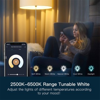 Smart Bluetooth Led Bulb Dimmable Light Lamp 9w E27 Tuya Bulbs Party Light Color Adjustable Dimmer Alexa Google Voice cloud1