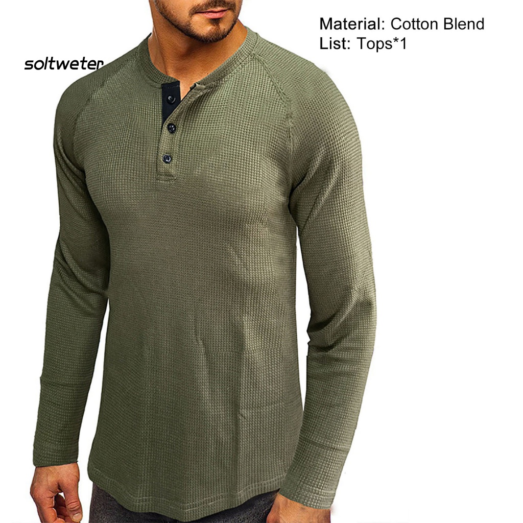 Áo Thun Cotton Pha Trơn Màu Ôm Dáng Thoải Mái Dễ Mặc Hàng Ngày Cho Nam