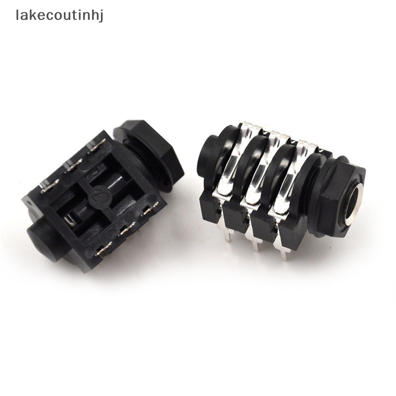 Set 5 Đầu Nối Phích Cắm Âm Thanh PCB 6.35mm