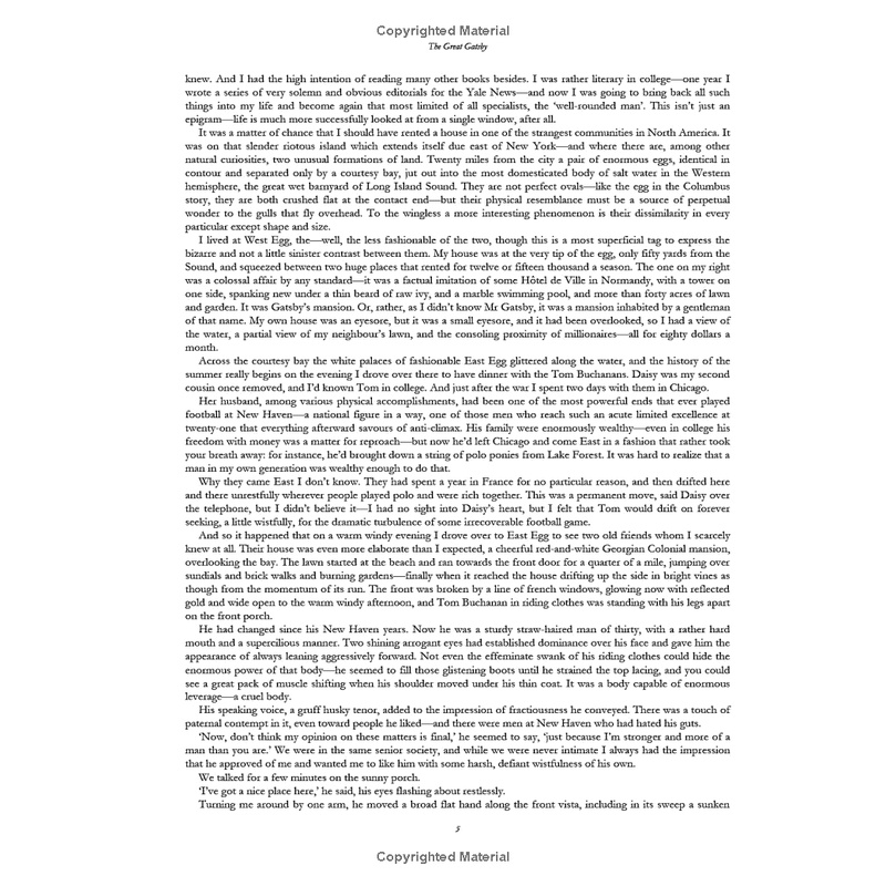 The Great Gatsby - Vintage Classic Library