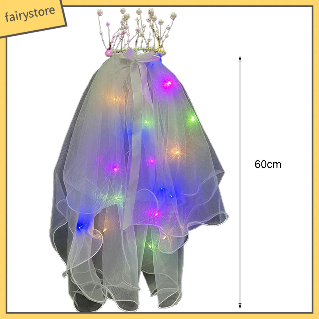 Băng Đô Cài Tóc Hình Vương Miện Hai Lớp Lấp Lánh Cho Bé Gái