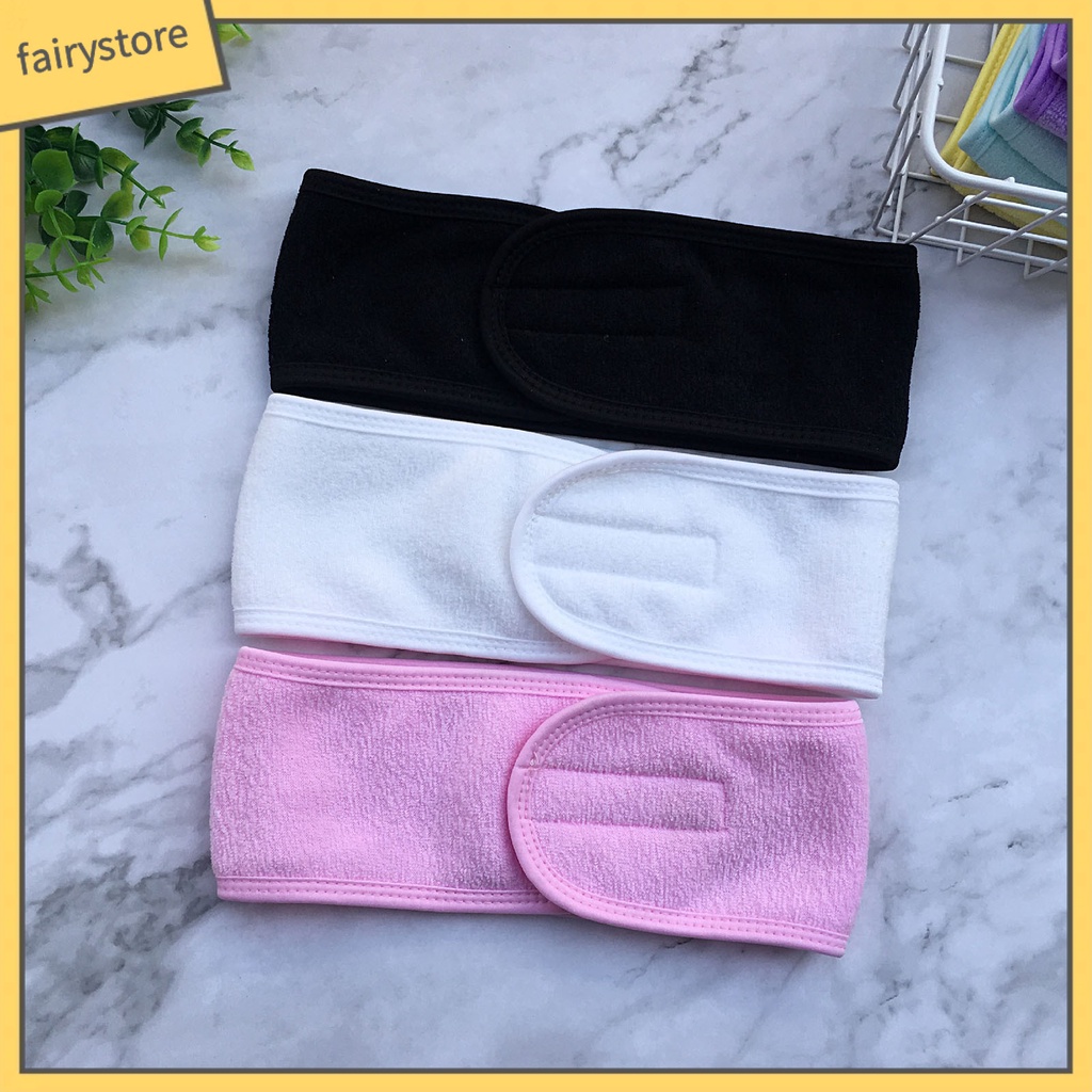 Băng Đô Cài Tóc Bản Rộng Tùy Chỉnh Tiện Dụng Cho Nữ Tập Yoga / Rửa Mặt