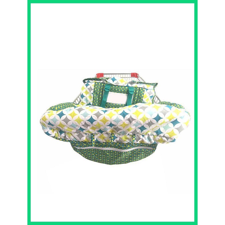 Vỏ Bọc Xe Đẩy Mua Sắm Có Túi Và Dây Đeo Phù Hợp Cho Đi Siêu Thị jiwvn