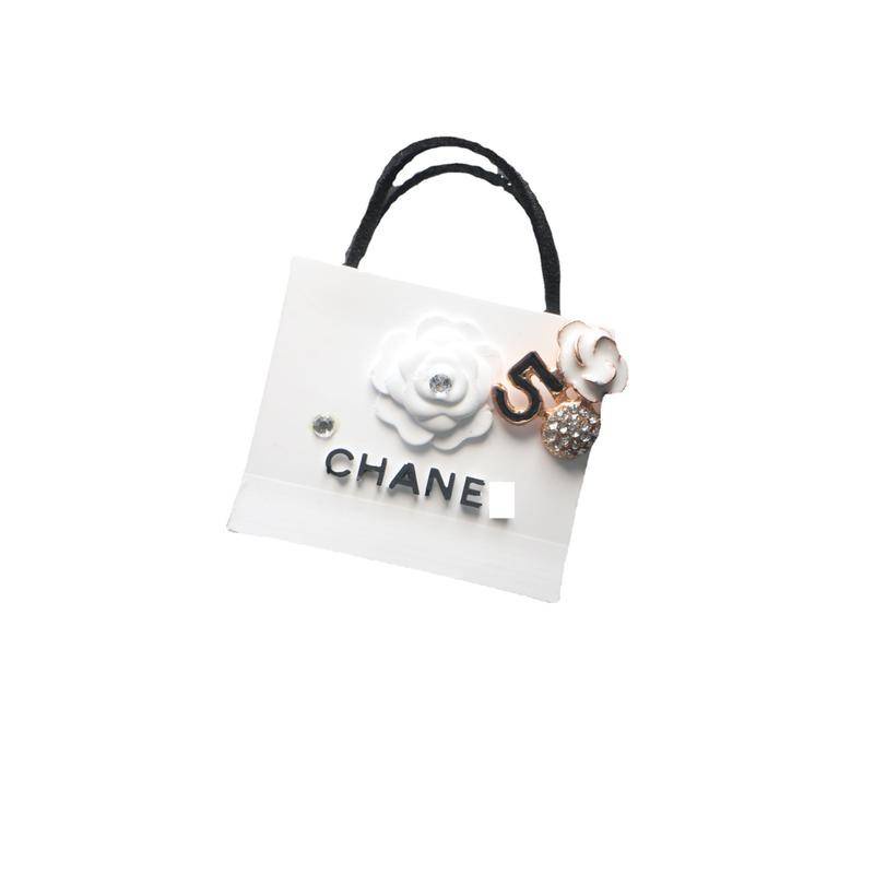 Phụ Kiện Khuếch Tán Tinh Dầu Nước Hoa Xe Hơi Hình Hoa Sơn Trà Túi Xách Thời Trang Làm Từ Thạch Cao Thơm