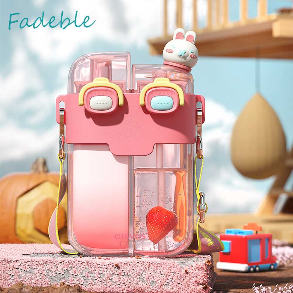 Bình Nước 780ML Hoạt Hình Dễ Thương Cho Bé