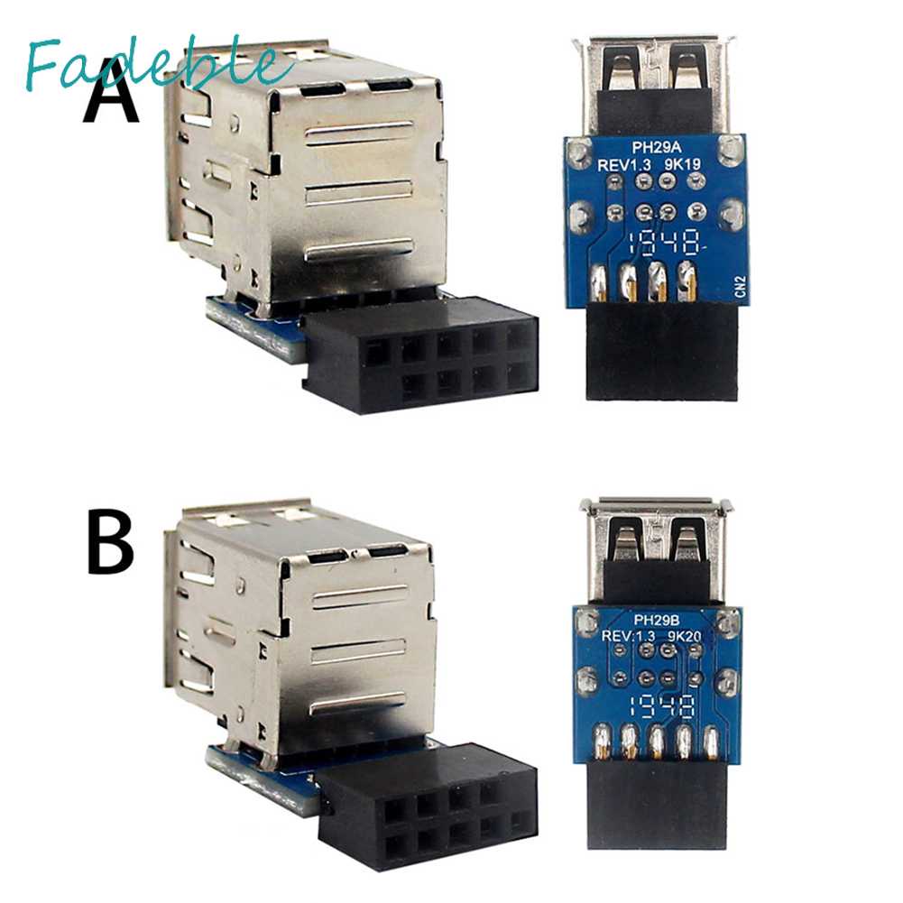 Đầu Nối Bo Mạch Chủ Cổng Usb 2.0 9Pin / 10P