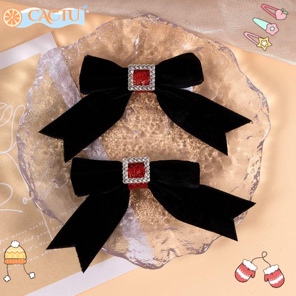 Kẹp Tóc Đuôi Dài Bằng Vải Nhung Thời Trang Ngọt Ngào Cho Nữ