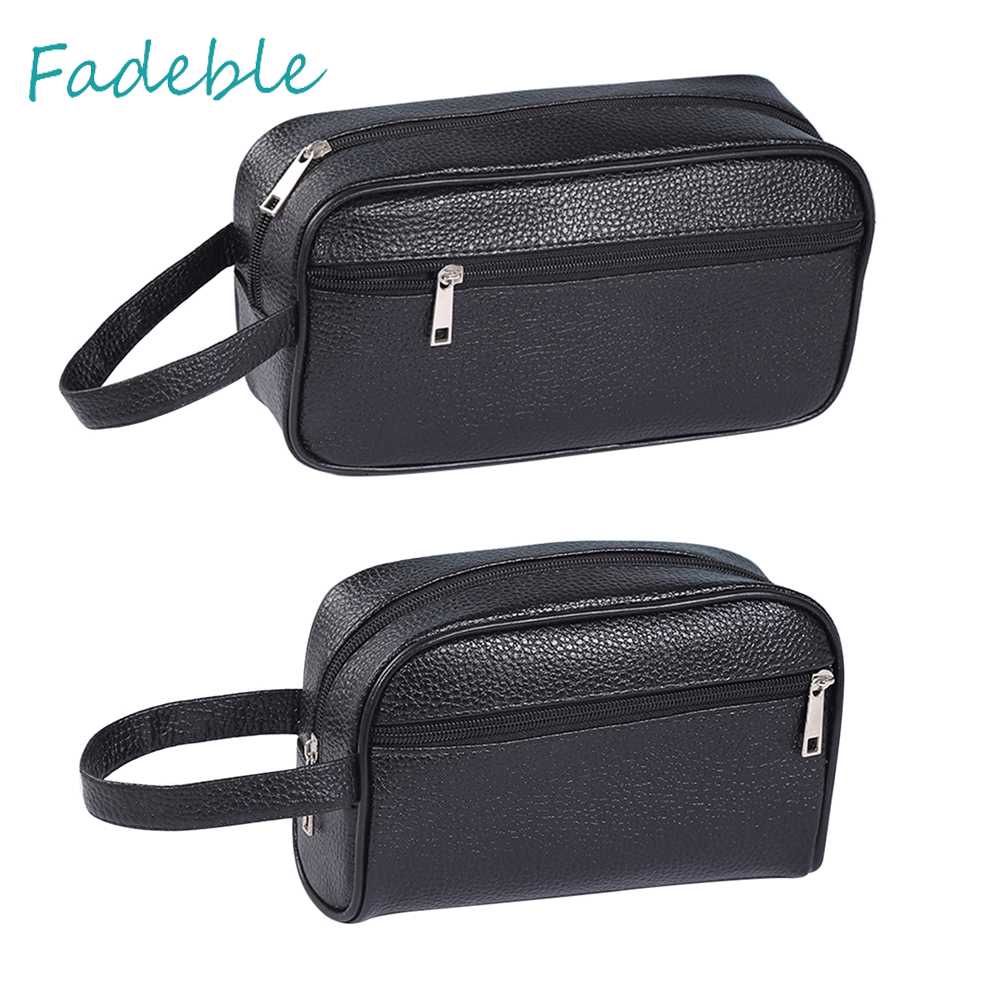 Ví Nam Nữ Da PU Màu Trơn Thời Trang