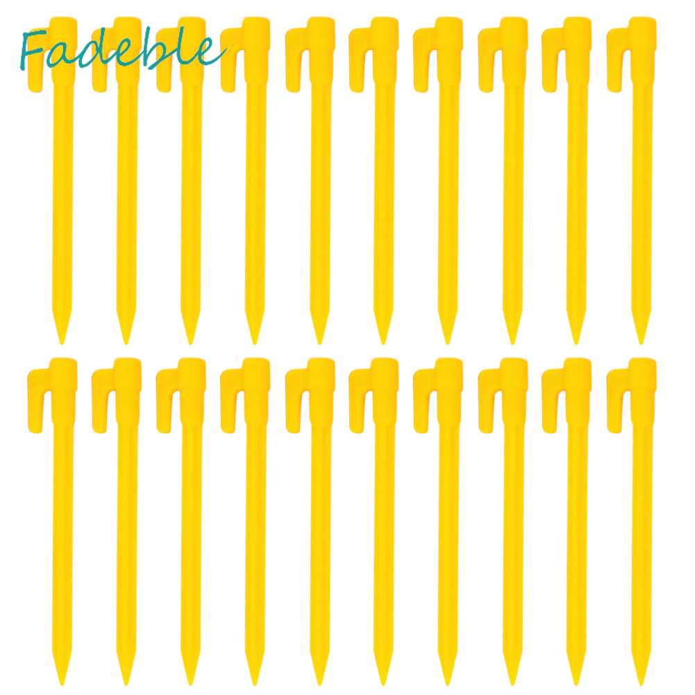 Bộ 20 Cọc Cố Định Lều Cắm Trại Chống Gió Tiện Lợi