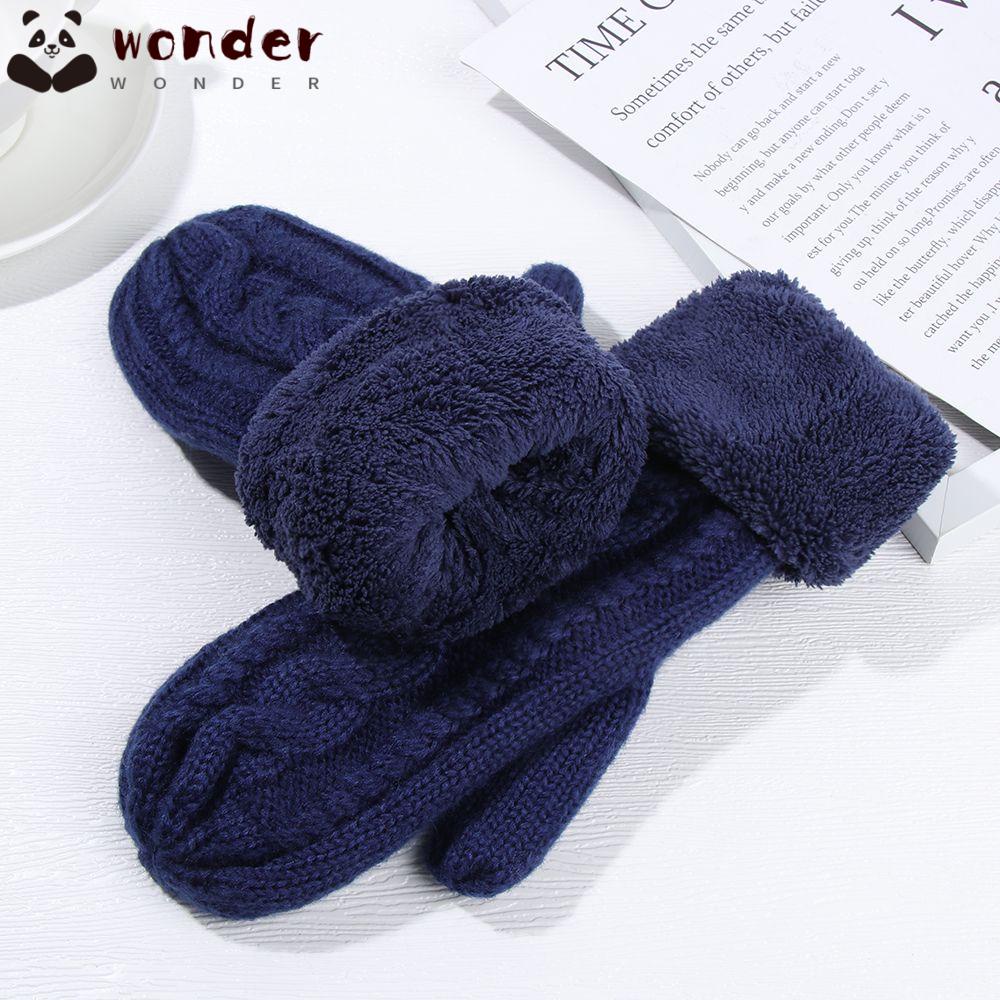 Găng Tay Lông Nhung Dày Dặn Ấm Áp Dễ Thương Xinh Xắn