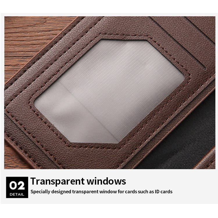 Ví Da Mềm Mỏng Dáng Dài Nhiều Ngăn Đựng Thẻ Thời Trang Cho Nam